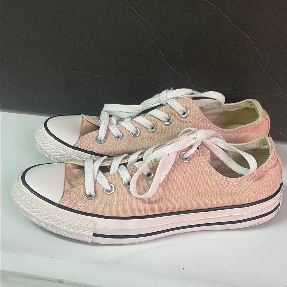 Converse Blush Pink Low-Top Sneakers